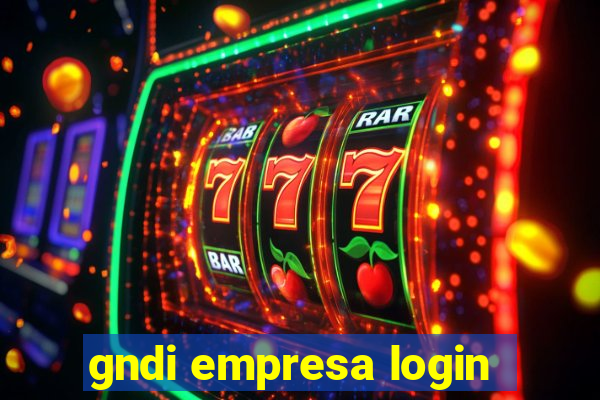 gndi empresa login